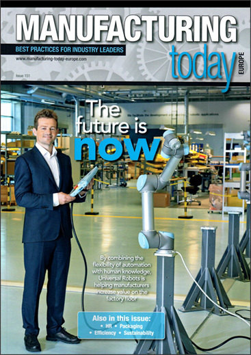 Manufacturing Today Europe Universal Robots cover
