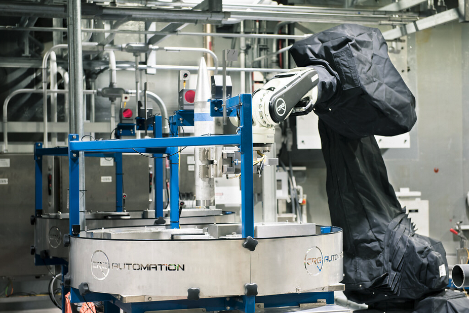 Robosuit protection from caustic chemical weapons washdown agents